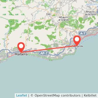 Autobús Fuengirola a Marbella desde €1 .